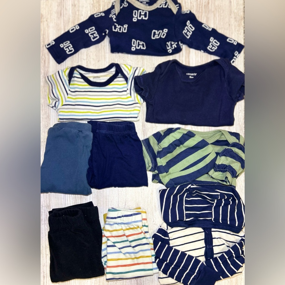 0-3m / 3m mixed lot baby boys clothing
